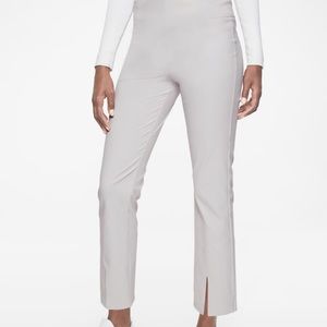 Athleta Wander Slim Straight Crop, Gray, Sz10
